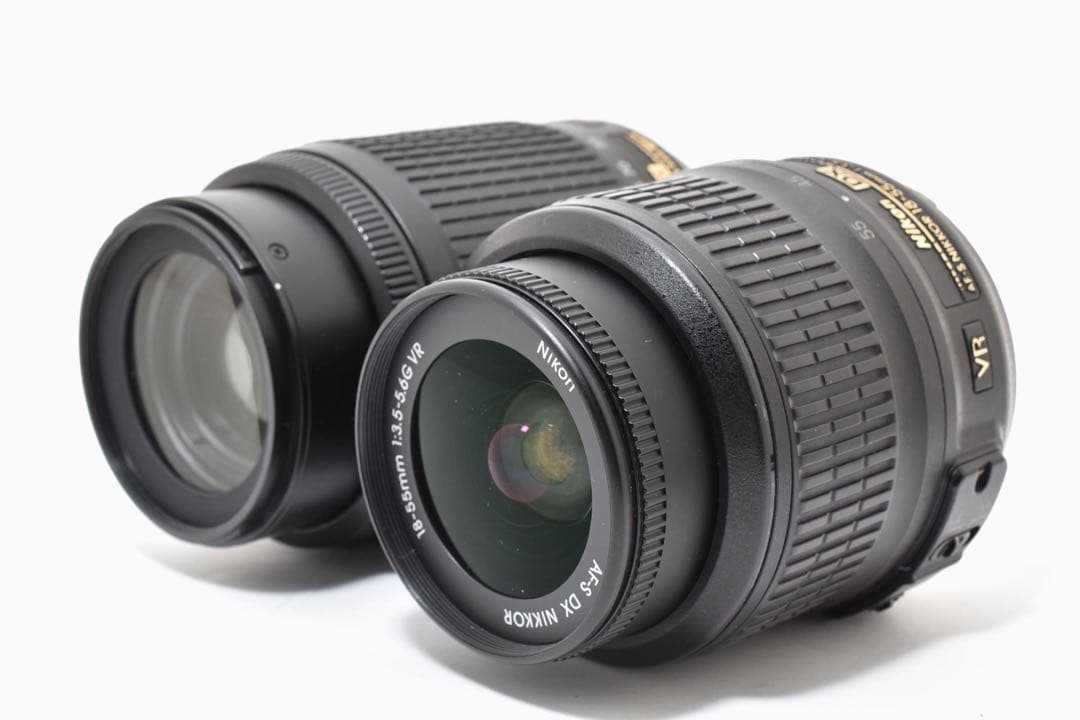 ❤️Nikon D40x❤️ダブルレンズセット　一眼レフ　ショット数新品級✨　エモ写