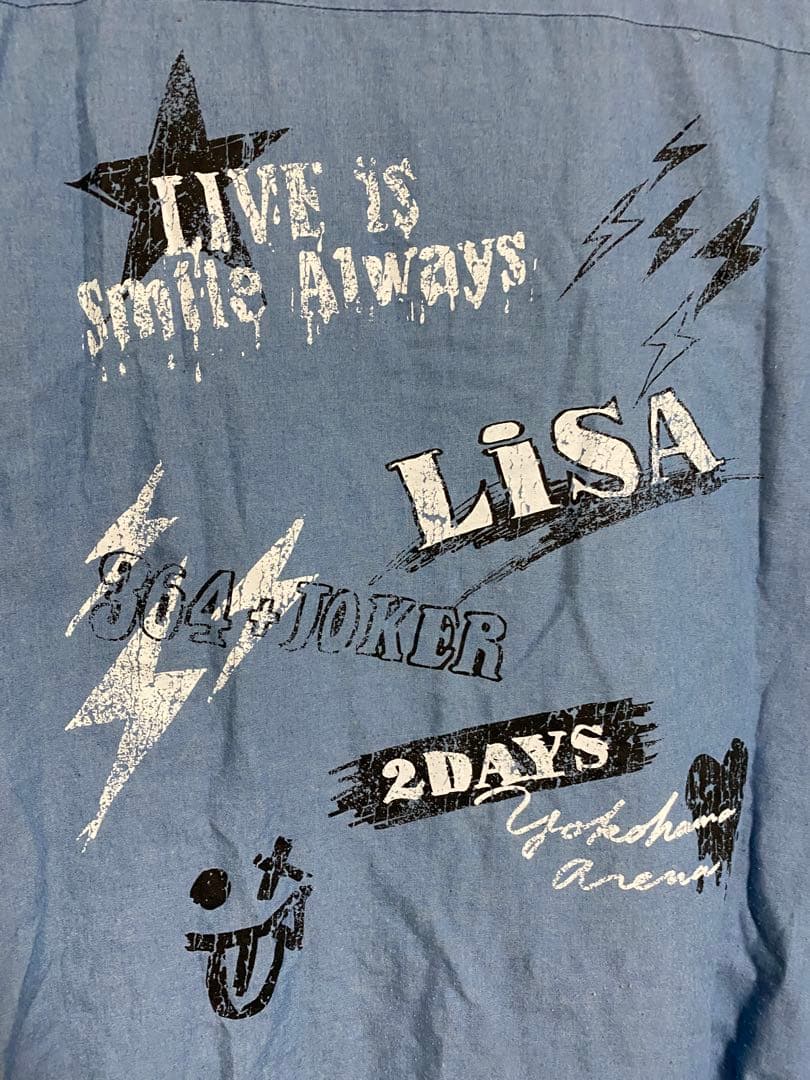 LiSA リバーシブルシャツ Liveグッズ
