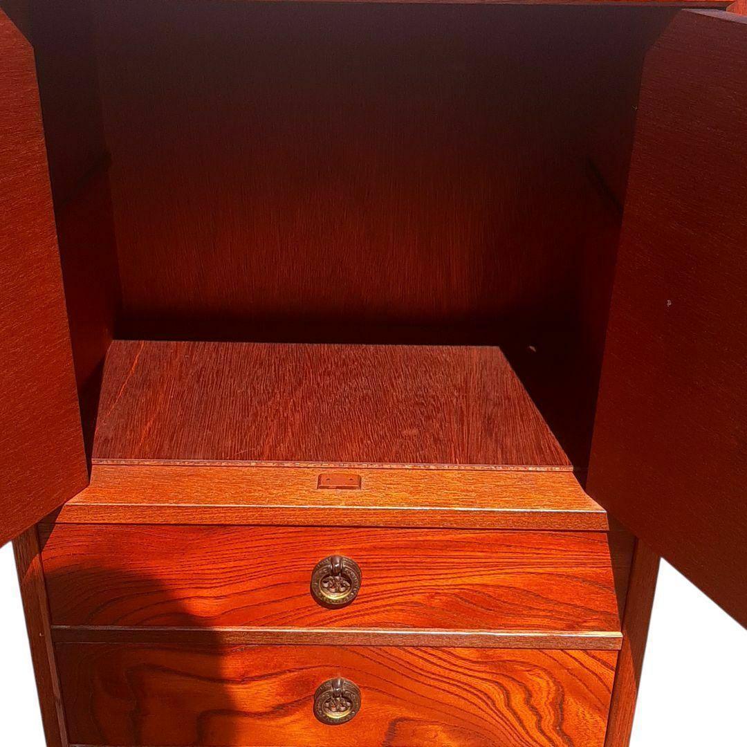 職人造り 欅(ケヤキ) 小箪笥 整理タンス 高気密仕様 幅44cm 民芸家具