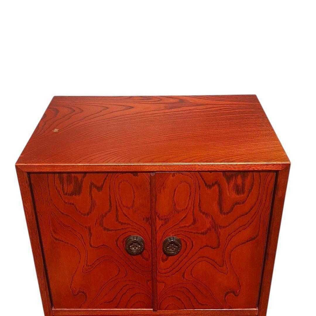 職人造り 欅(ケヤキ) 小箪笥 整理タンス 高気密仕様 幅44cm 民芸家具