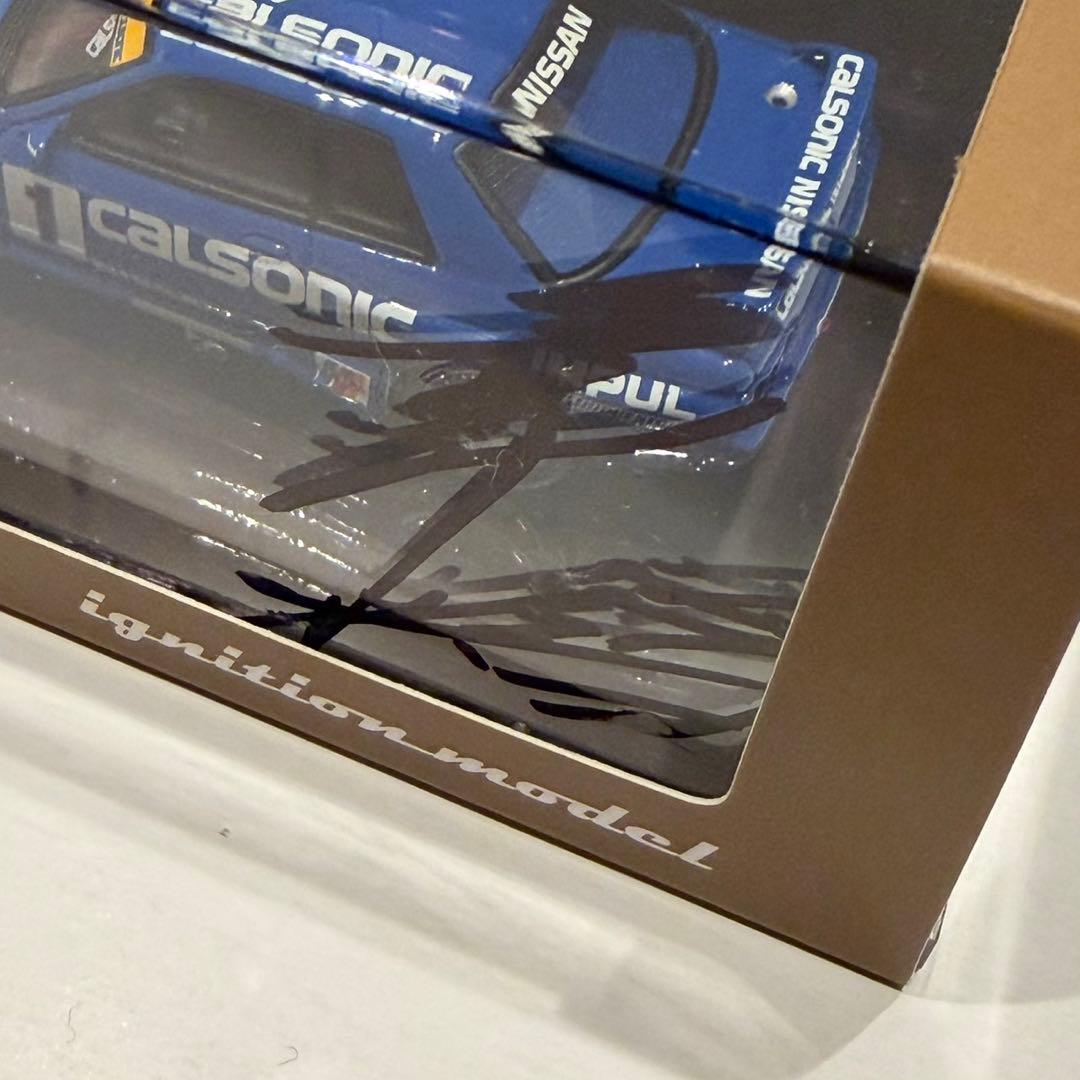 1/64 CALSONIC SKYLINE (#1)1991 JTC/サイン付き