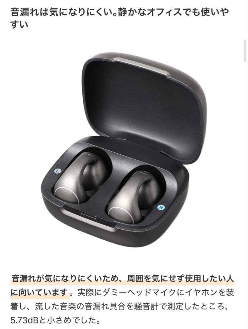 Anker Soundcore C40iワイヤレスイヤホン グレー