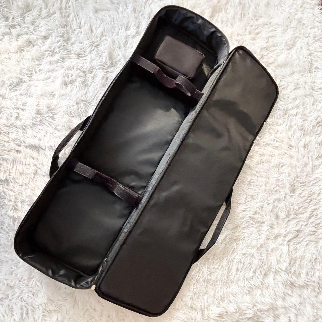 【極美品】三線 沖縄三線 本蛇皮 黒塗り 張り本皮 ソフトケース付き 付属品多数