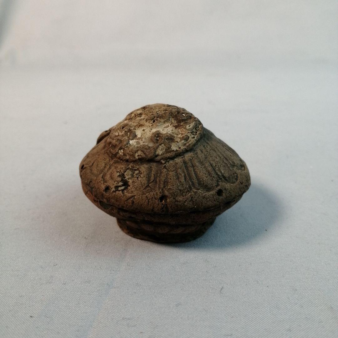 【茶道具】木米作　蓮香合　香合268