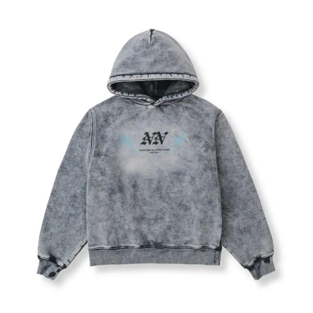 ミュージシャン NIL DUE/NIL UN TOKYO Faded Bleach Hoodie