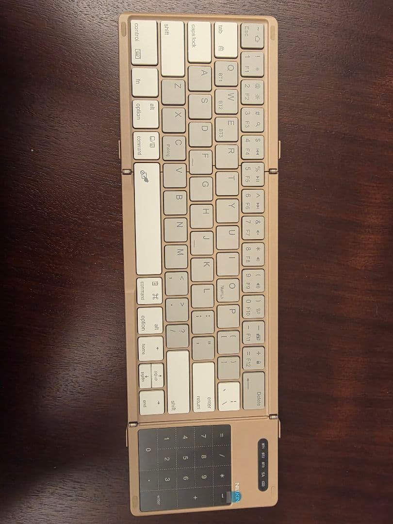 Nillkinキーボード Bluetooth 折りたたみ式 ワイヤレス