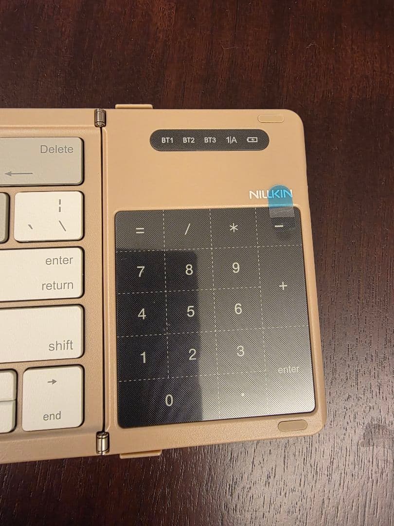 Nillkinキーボード Bluetooth 折りたたみ式 ワイヤレス