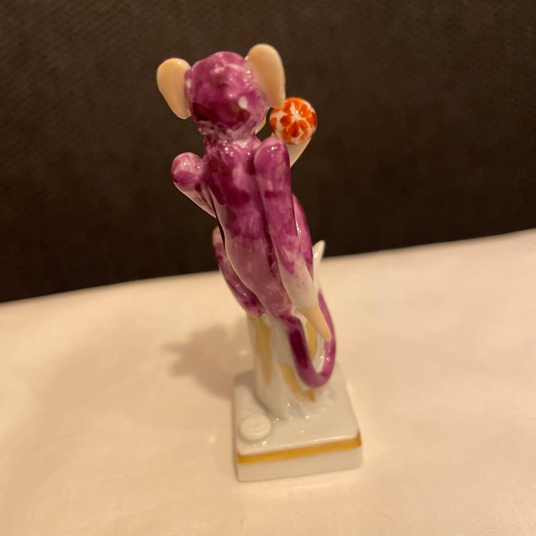 マイセン置物⭐︎猿フィギュア干支シリーズ手びねりMeissen 美品