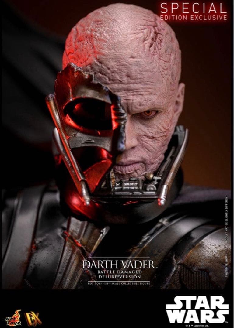 ホットトイズ ダースベイダー バトルダメージ デラックス版 BD DX45
