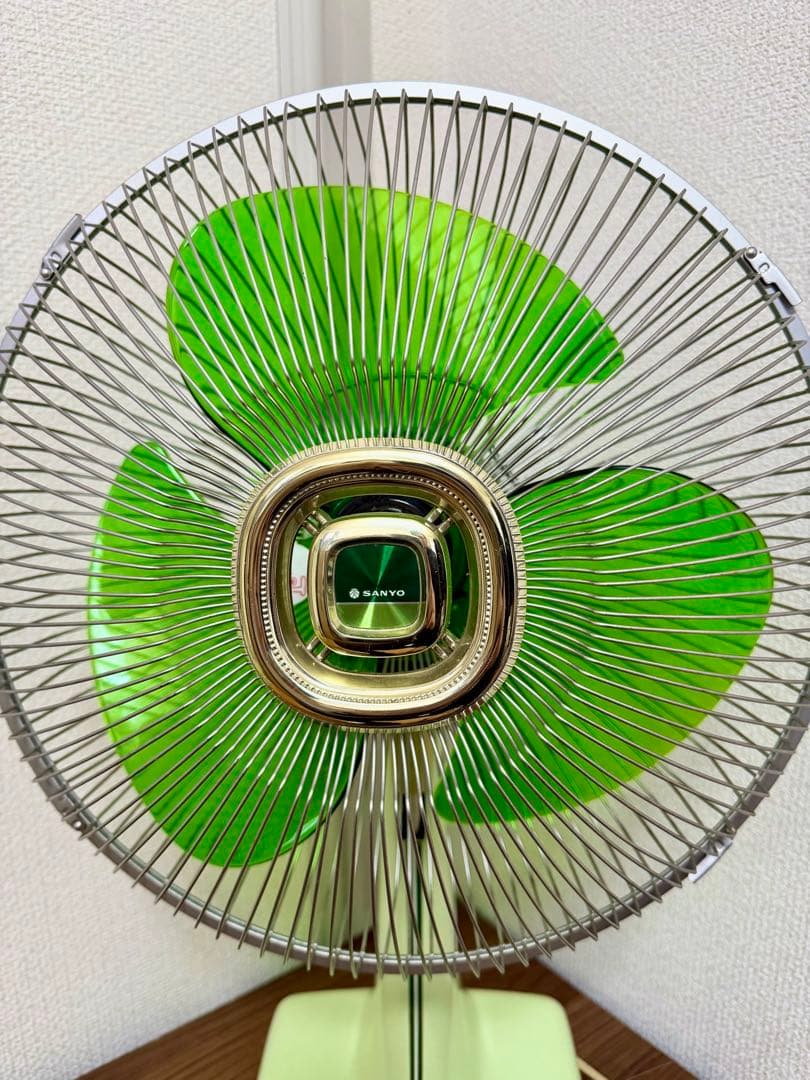 【レア】サンヨー　SANYO EF-C30B 扇風機　アンティーク　昭和レトロ