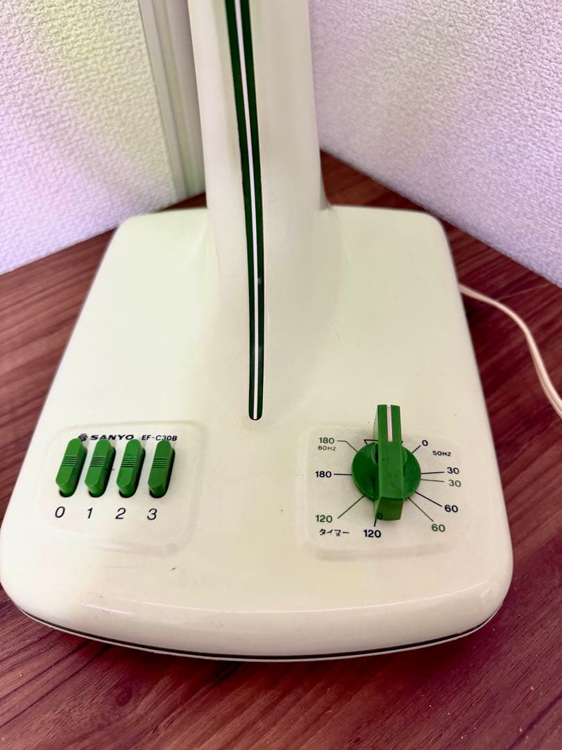 【レア】サンヨー　SANYO EF-C30B 扇風機　アンティーク　昭和レトロ