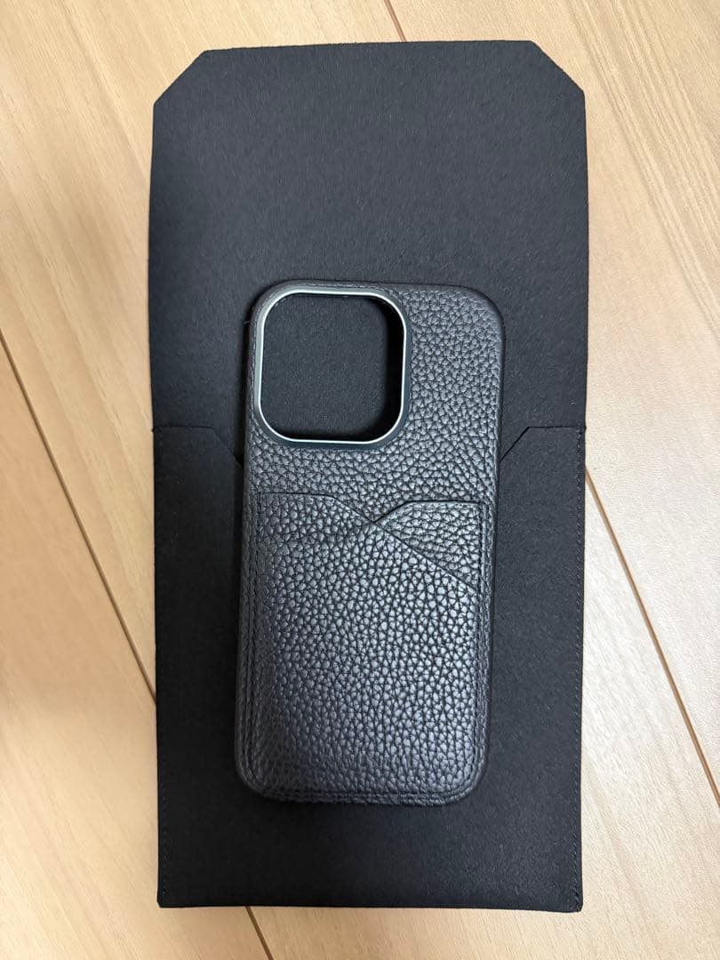 ★プー太郎★BONAVENTURA ブラック iPhone16Proケース