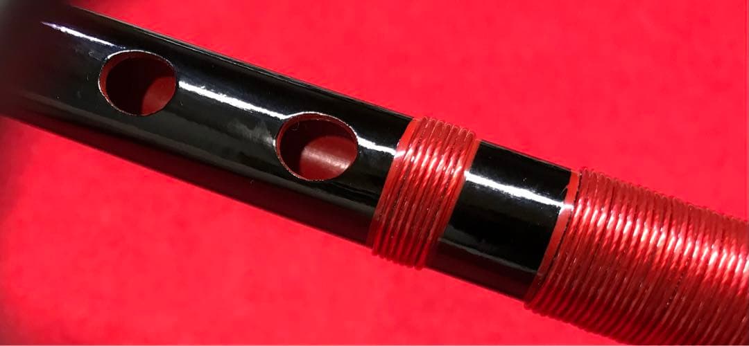 横笛290篠笛/8本調子/ケース付