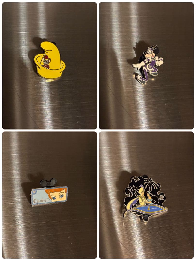 日本未発売 Disney バッジ 香港 海外限定 ミッキー ディズニー 37個