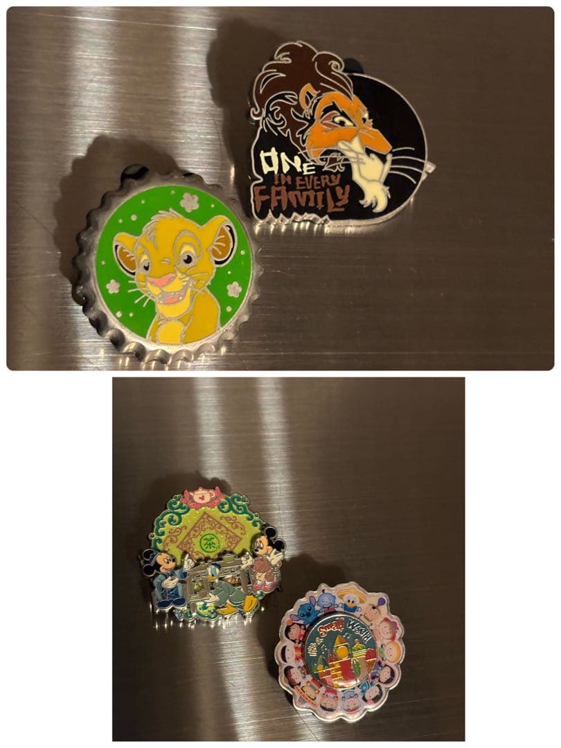 日本未発売 Disney バッジ 香港 海外限定 ミッキー ディズニー 37個