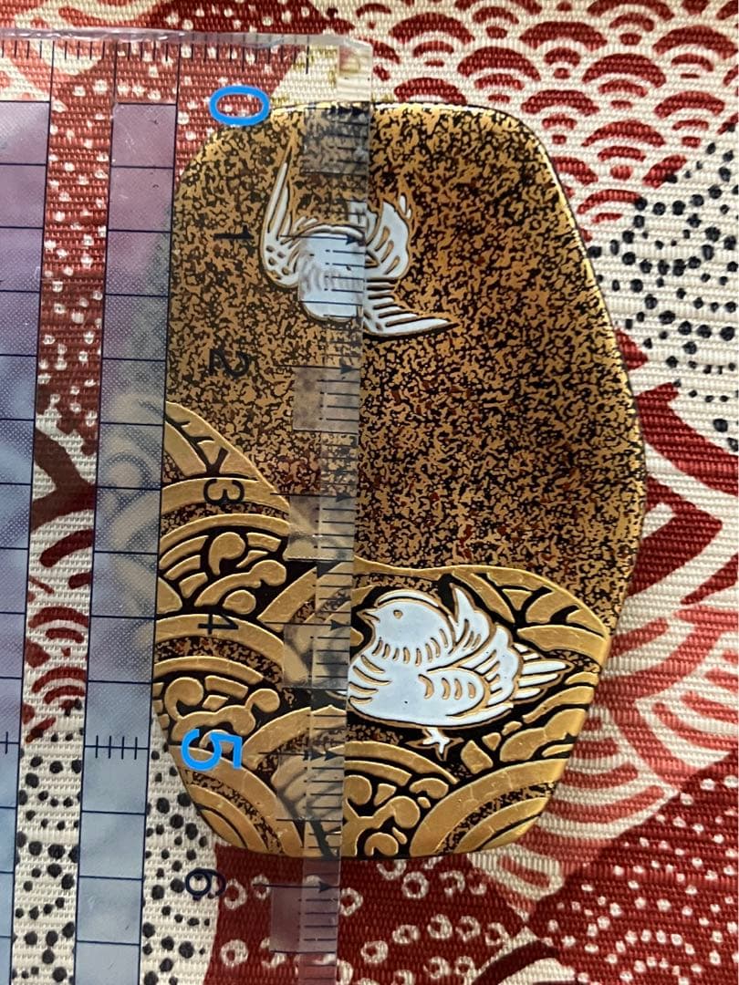 有田焼 幸楽窯 蒔絵おしどり 箸置 5個セット 桐箱入り