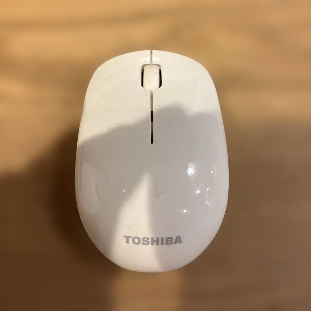 TOSHIBA ノートPC シルバー マウス付き