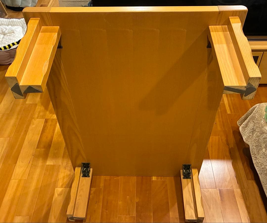 木製座卓 モダンデザイン 明るいブラウン