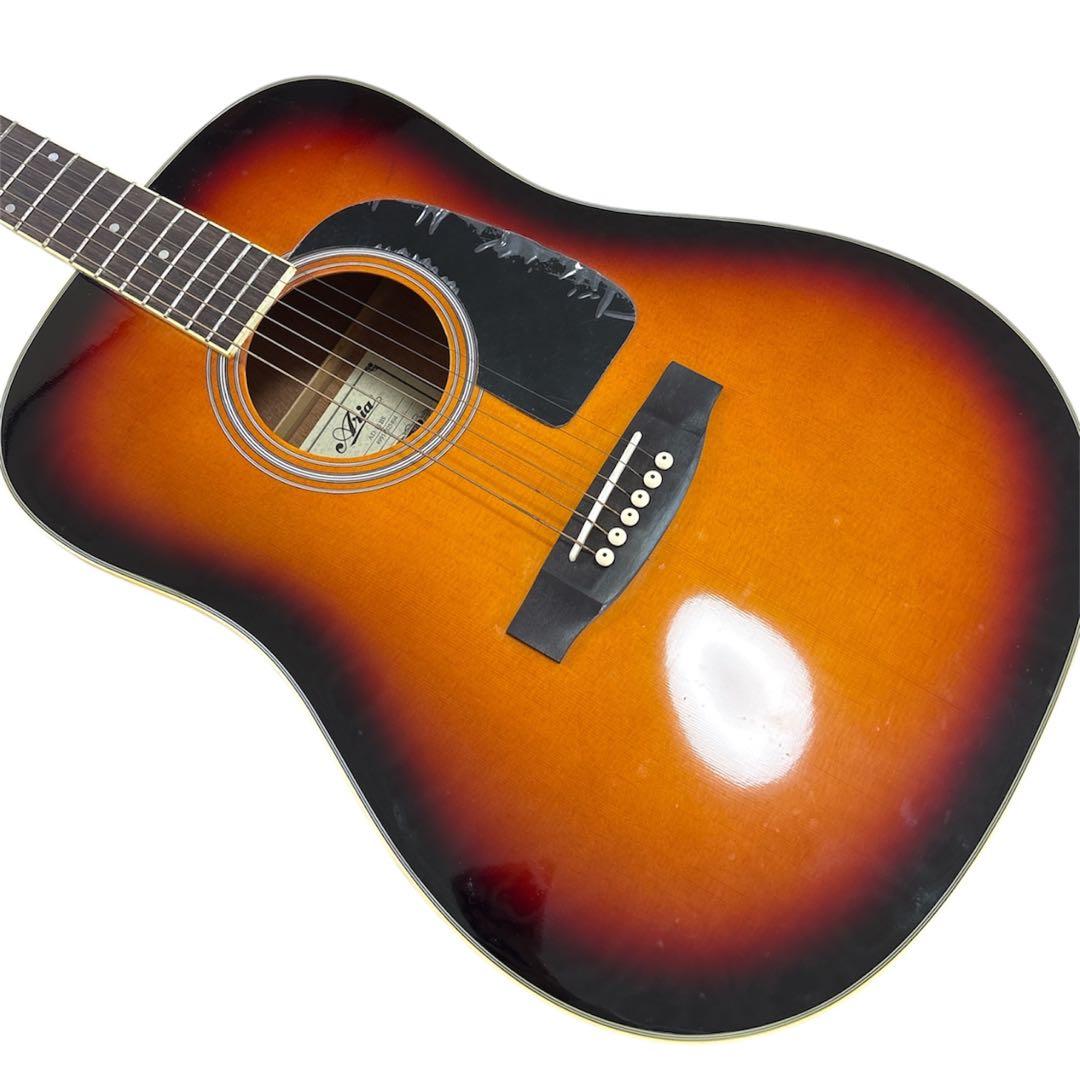 Aria AD-18BS アースティックギター　ソフトケース付き
