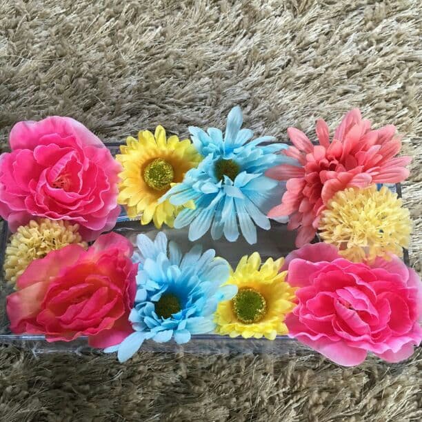 フラワーデコティッシュボックス