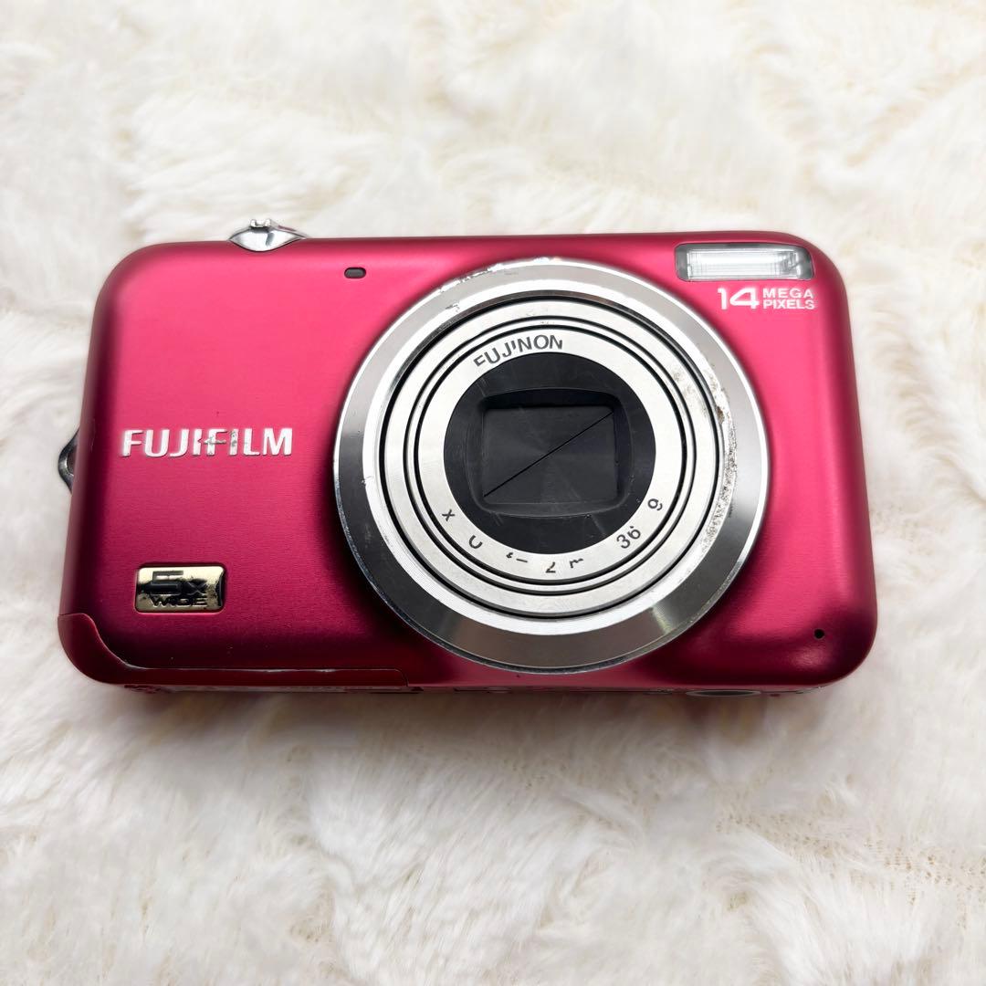 FUJIFILM FinePix JX280 レッド 動作確認済み