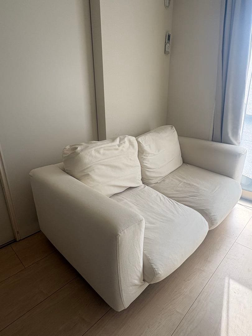 無印良品_ソファ(2シーター/フェザー・ポケットコイル)