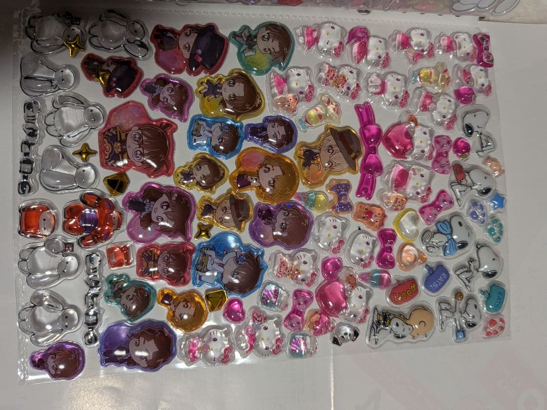 シール帳 完成品