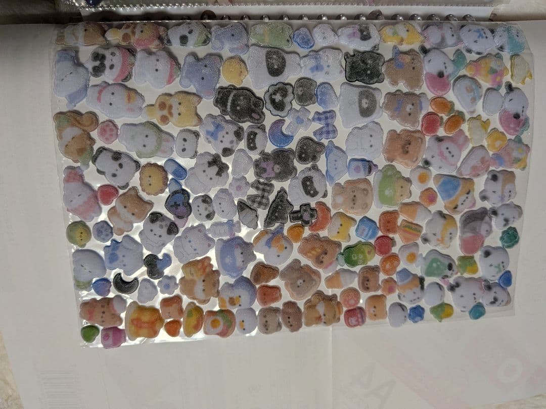 シール帳 完成品