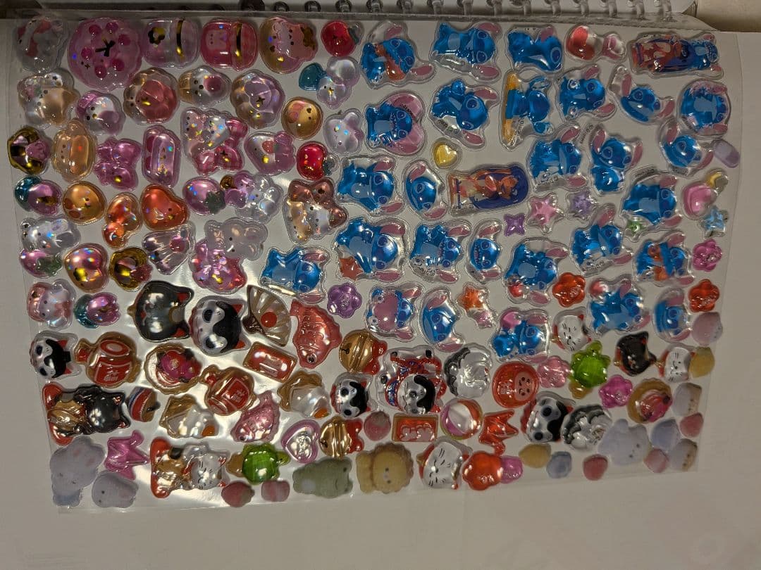 シール帳 完成品