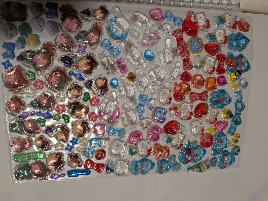 シール帳 完成品