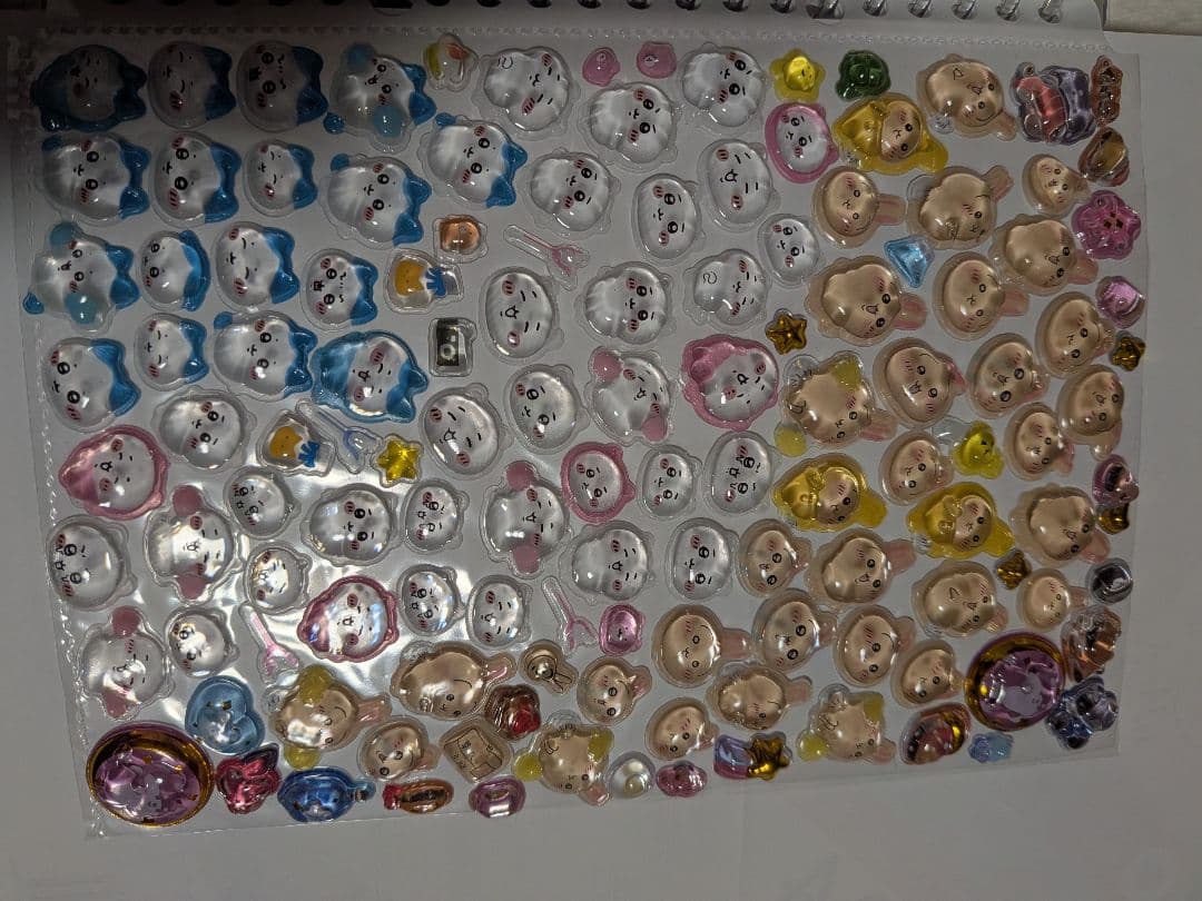 シール帳 完成品