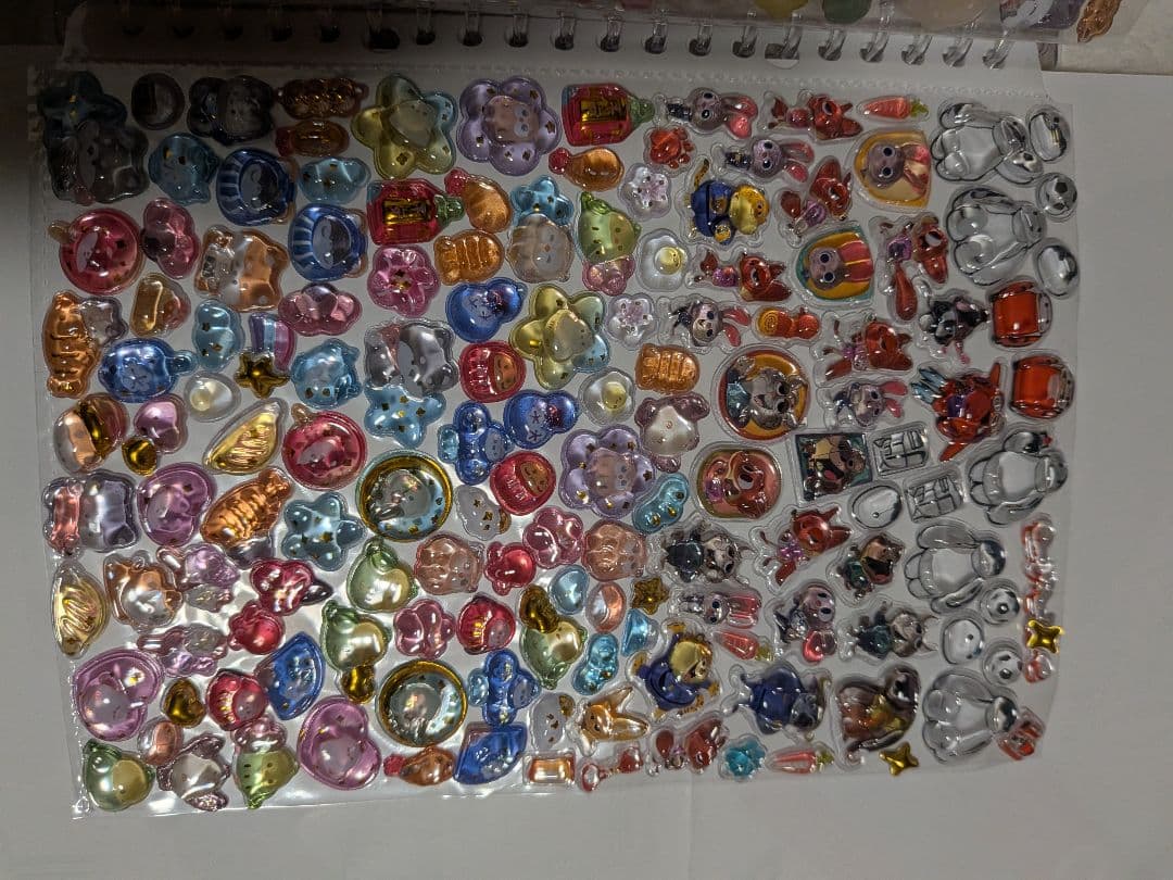 シール帳 完成品