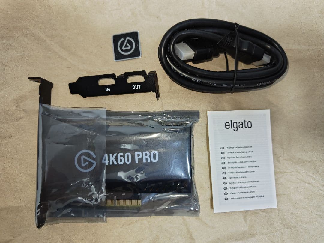Elgato エルガト Game Capture 4K60 Pro MK.2