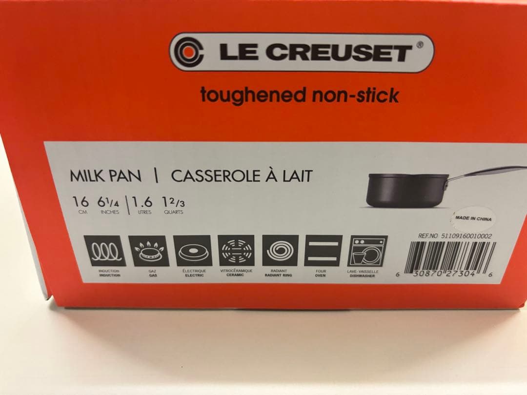 ルクルーゼ　ルクルーゼ　TNS ミルクパン 16cm NC 新品未使用品