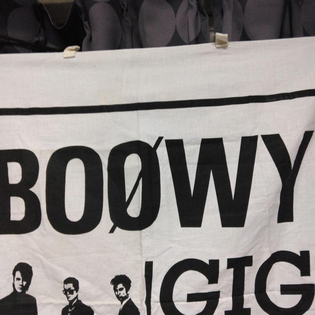 boowy フラック　のれん　布ポスター