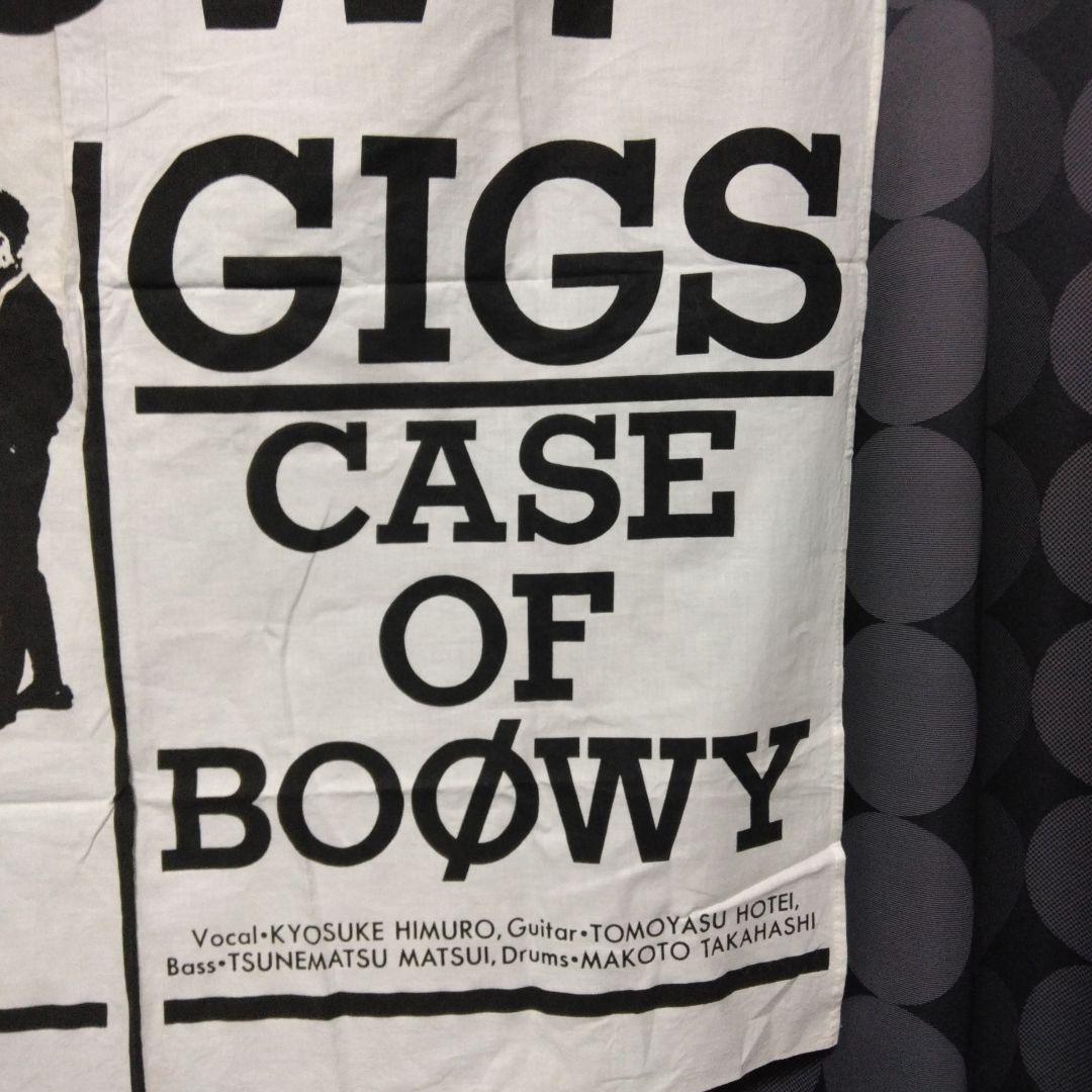 boowy フラック　のれん　布ポスター