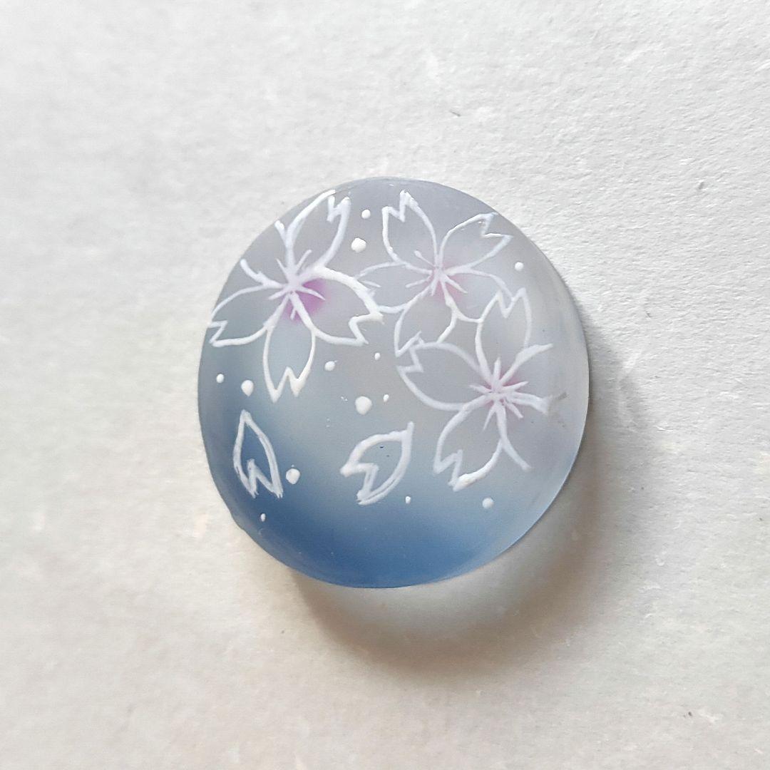 【758】ハンドメイド　レジン　ヘアゴム　ポニーフック