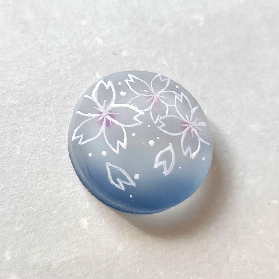 【758】ハンドメイド　レジン　ヘアゴム　ポニーフック
