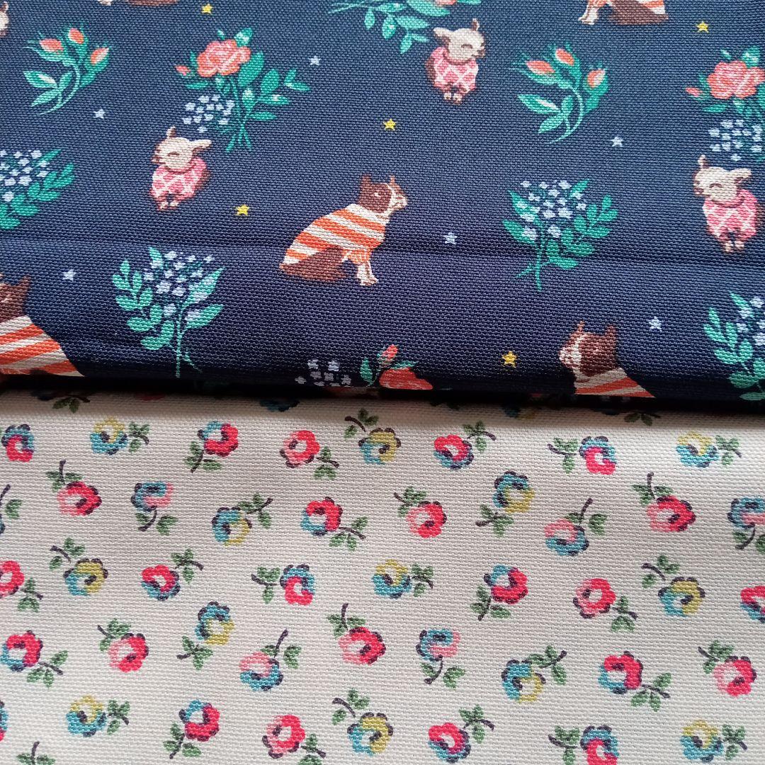 専用品　ぺたんこトートバッグ•ミニバック•ショルダー紐　ハンドメイド