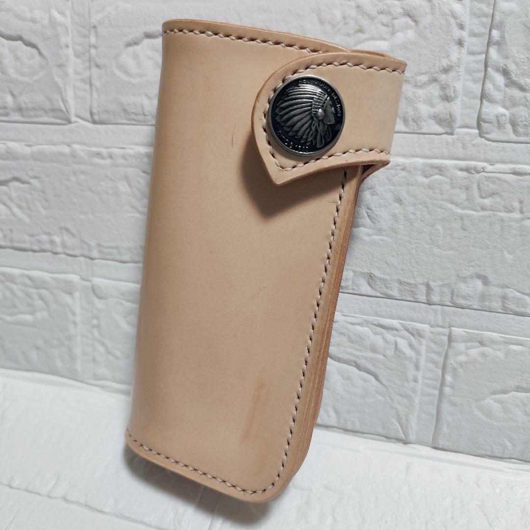 レザークラフト 本格派第3弾 バイカーズウォレットです