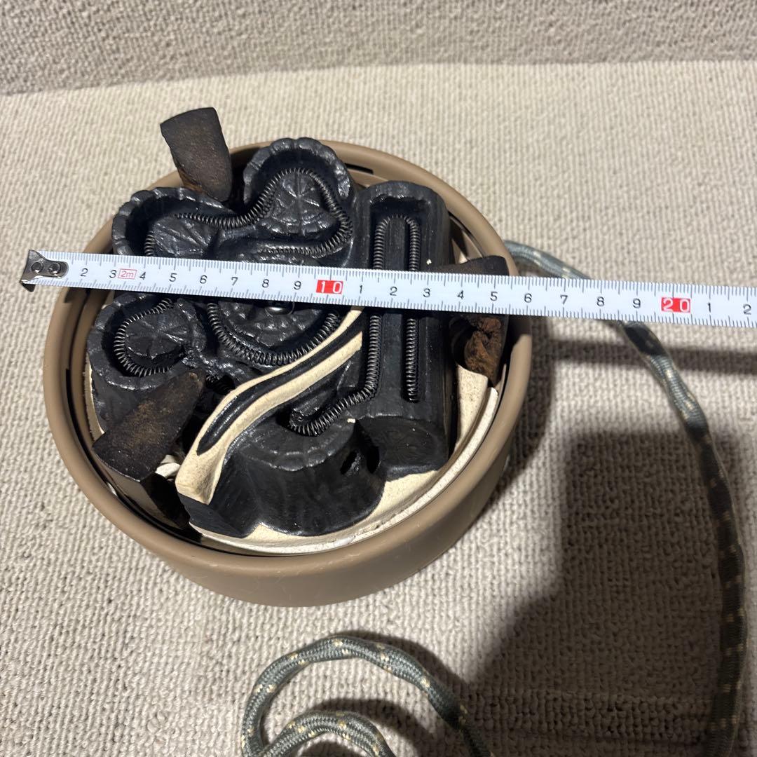 野々田商店　炭型電熱器　100V 410W