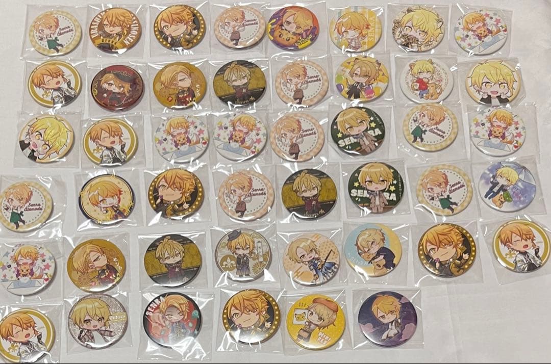 歌い手　浦島坂田船　センラ　缶バッジ　ちびキャラ　258個