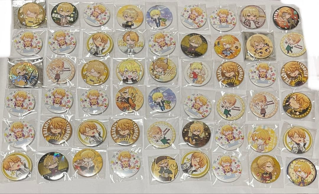 歌い手　浦島坂田船　センラ　缶バッジ　ちびキャラ　258個