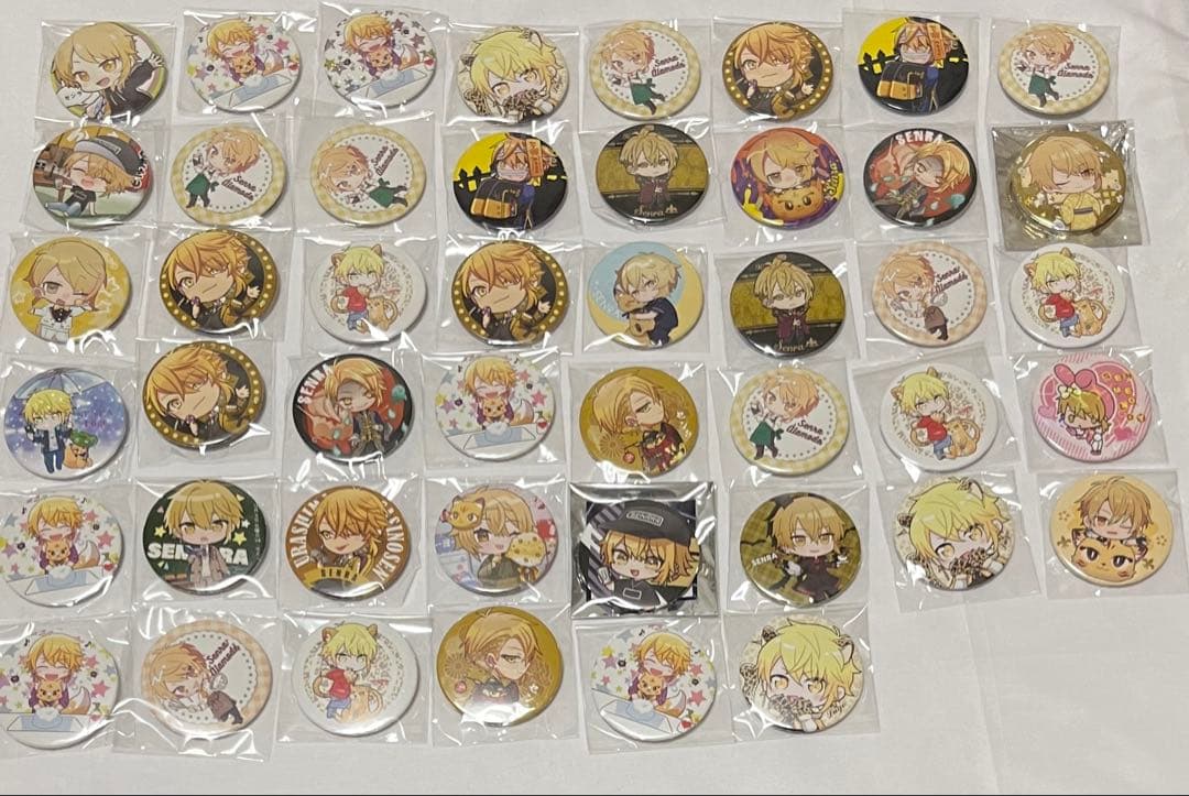 歌い手　浦島坂田船　センラ　缶バッジ　ちびキャラ　258個