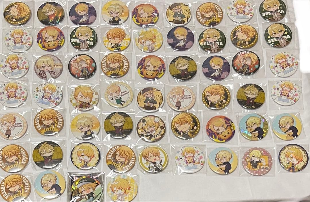歌い手　浦島坂田船　センラ　缶バッジ　ちびキャラ　258個