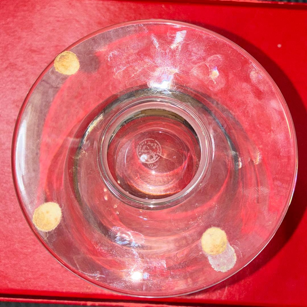 バカラ パルメ　花瓶　フラワーベース　キズあり