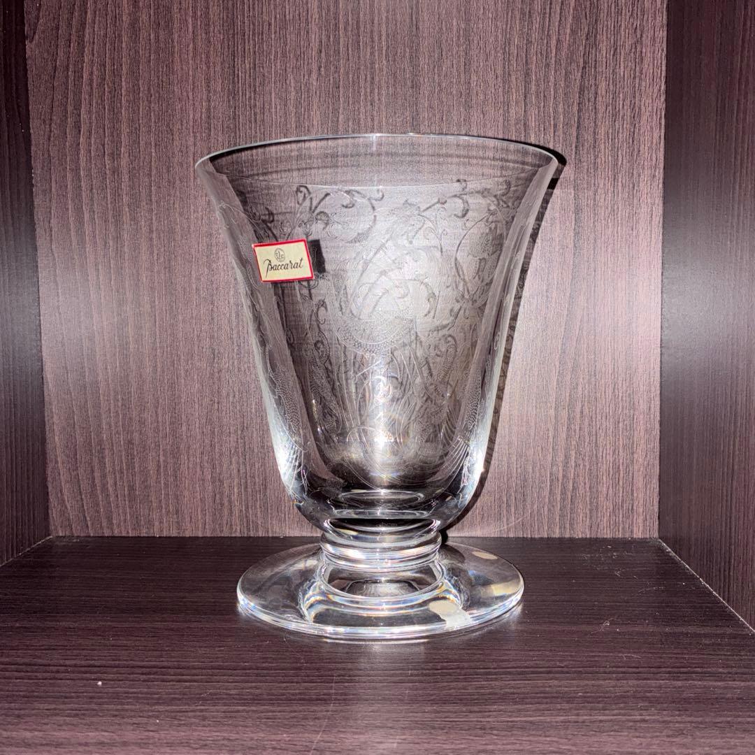 バカラ パルメ　花瓶　フラワーベース　キズあり