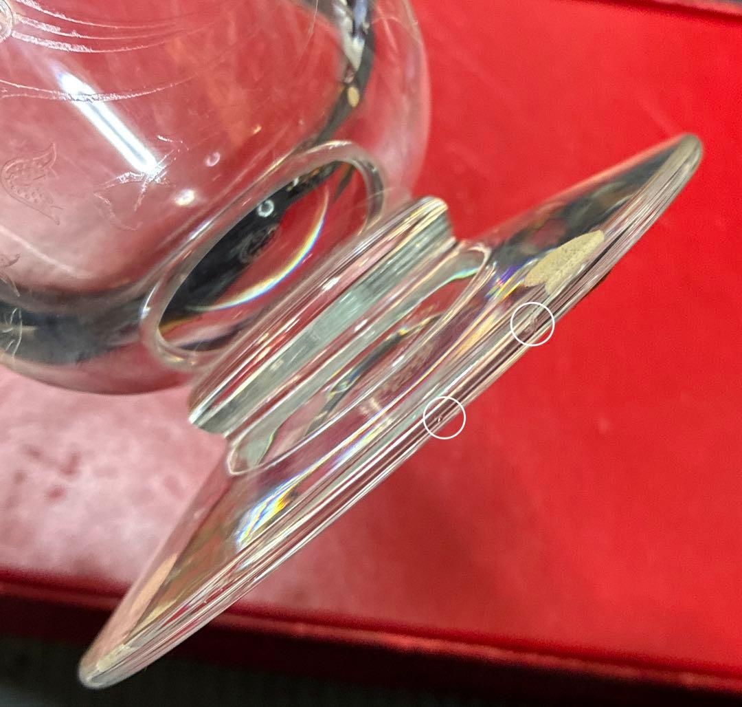 バカラ パルメ　花瓶　フラワーベース　キズあり