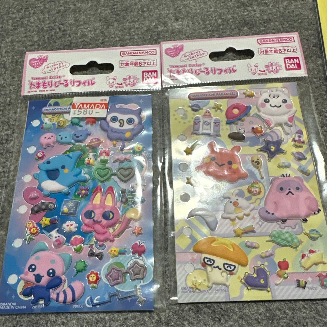 たまごっち キラキラシール たまごっち たまもりしーるリフィル　シール