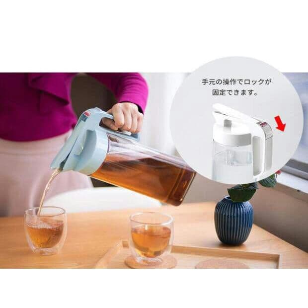 冷水筒 ドリンク 1.6L 縦横置き 茶しぶ不着防止加工